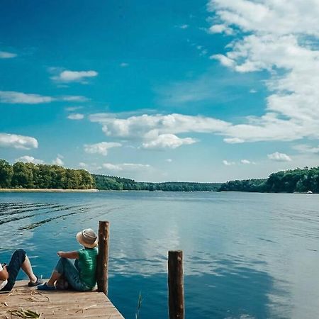 Holzhaus Direkt Am See Priepert 외부 사진