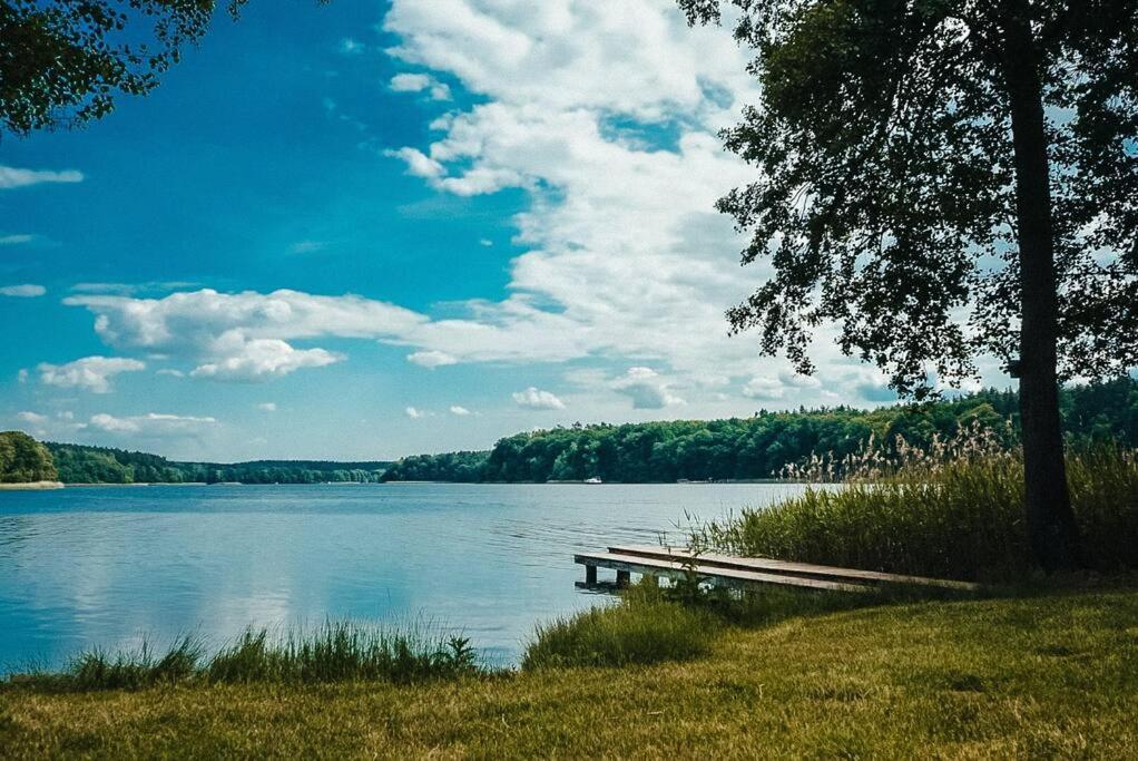 Holzhaus Direkt Am See Priepert 외부 사진