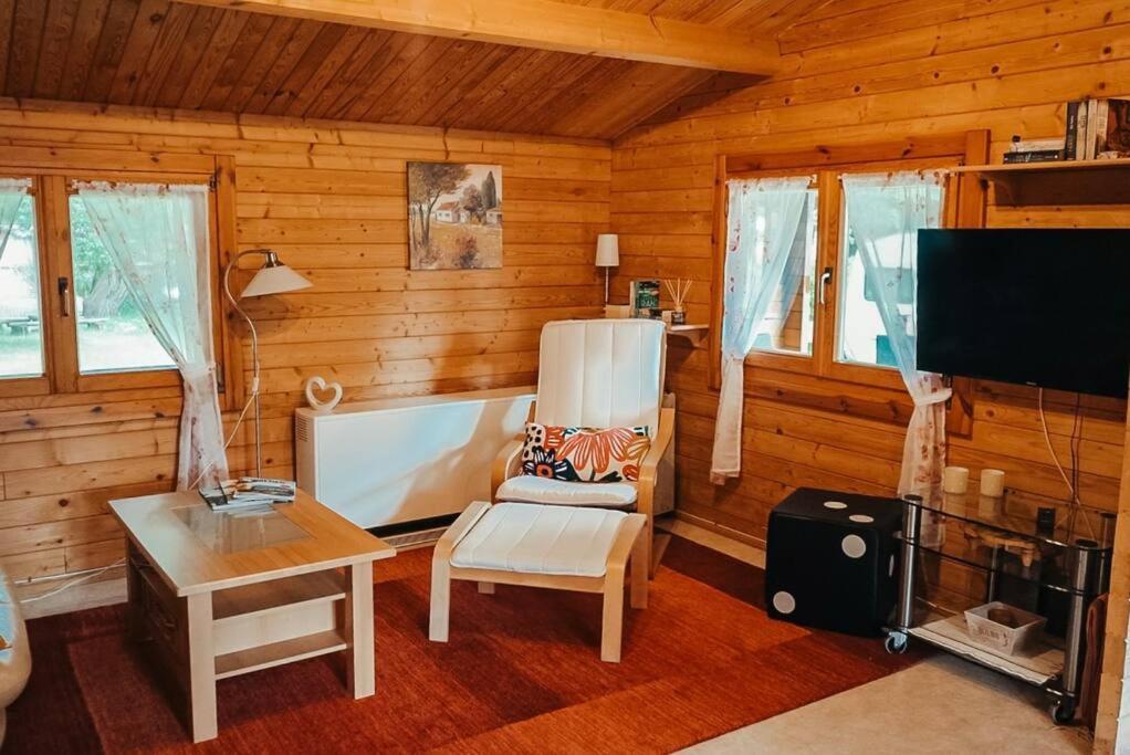 Holzhaus Direkt Am See Priepert 외부 사진