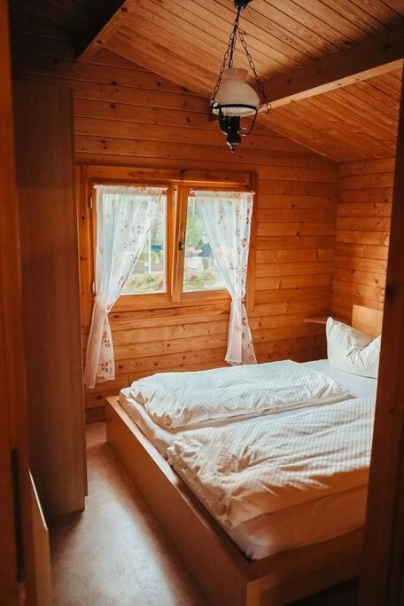 Holzhaus Direkt Am See Priepert 외부 사진